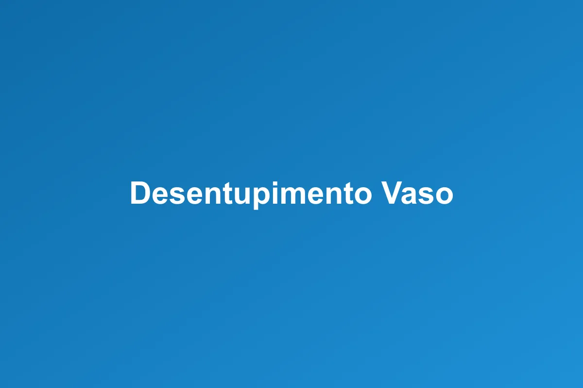 Desentupimento de vaso sanitário em Natal – sem quebrar o piso